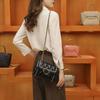 2024 Summer New Niche High-End Mini Handbag for Women, Fashionable Commuting Single-Shoulder Quilted Chain Crossbody Bag