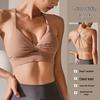 Lulu Women's Outdoor Running Yoga Vest with Anti-Sagging Support Sports Bra