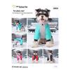 Reflective Four-Legged Cotton Dog Coat for Cold Weather
