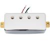 Artec MVBA4 Alnico 5 Cover Bass Humbucker Pickup with Neck PU for LP Electric Chrome EPI-Style 4-String Bass,