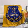 Everton Football Club Flannel Blanket, High quality Comfortable for All Seasons, Home Decor, Warmth and Comfort