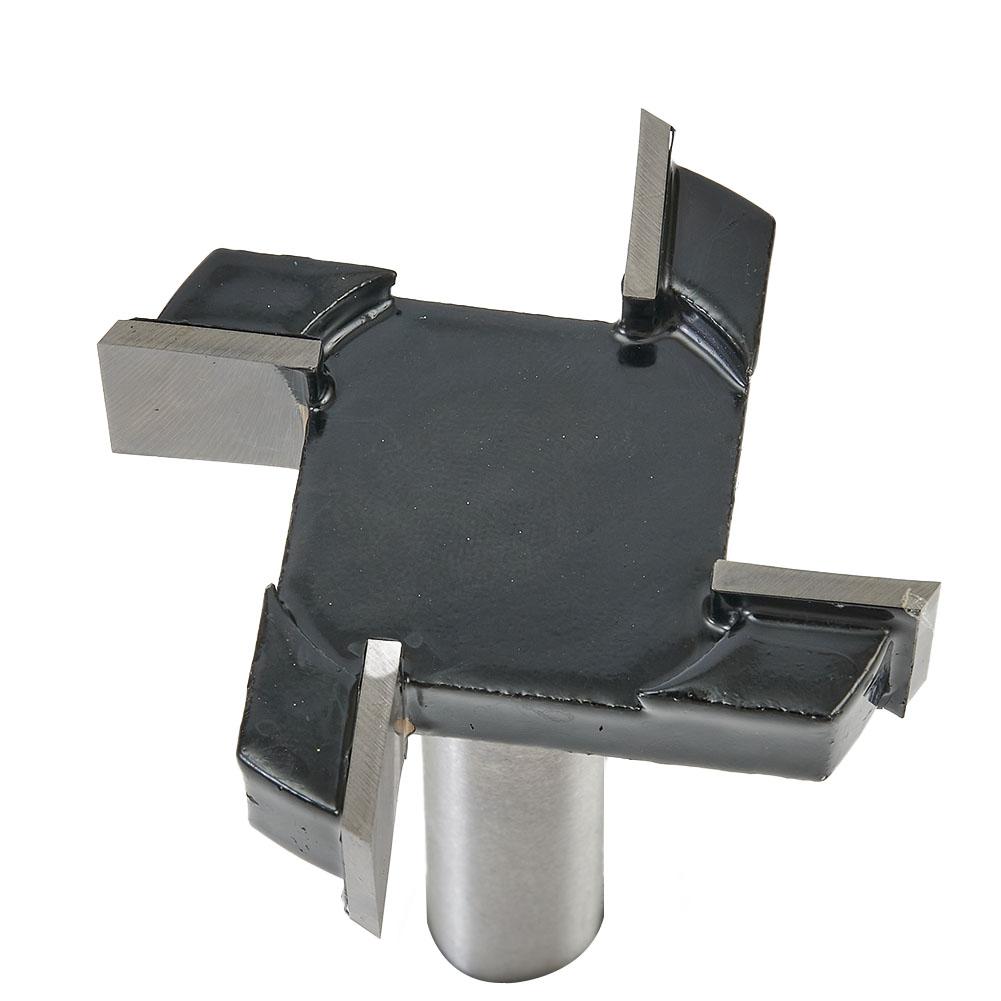 Fresa per Spianatura Spoilboard CNC Carburo Pialla Legno Taglierina Strumento di Piallatura Gambo da 1/2 Pollice 12,7 mm Diametro di Taglio 2 Pollici