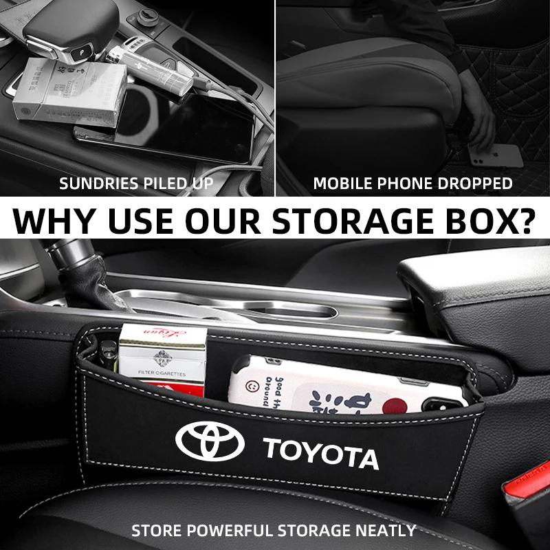 Car Stickers Pocket Storage Bag Car Storage Car Accessories Car Supplies For Toyota Corolla Camry Hilux Rav4 Yaris
