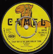 

7-дюймовий диск SISTER SHORTY PERRY Every Day Is The Same Kind Of Thing CA106 Camel 1973 Великобританія Реггі Ска Даб Вживаний