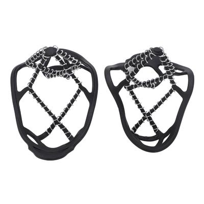 Outdoor Schnee Rutschfest Spikes Griffe Bergsteigen Schuhwerk Eis Traktion Stollen