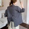 Women's Blazer Jacket Spring Autumn Casual Design Sense Ladies Outerwear All-match Elegant Fashion Female Suit Coat