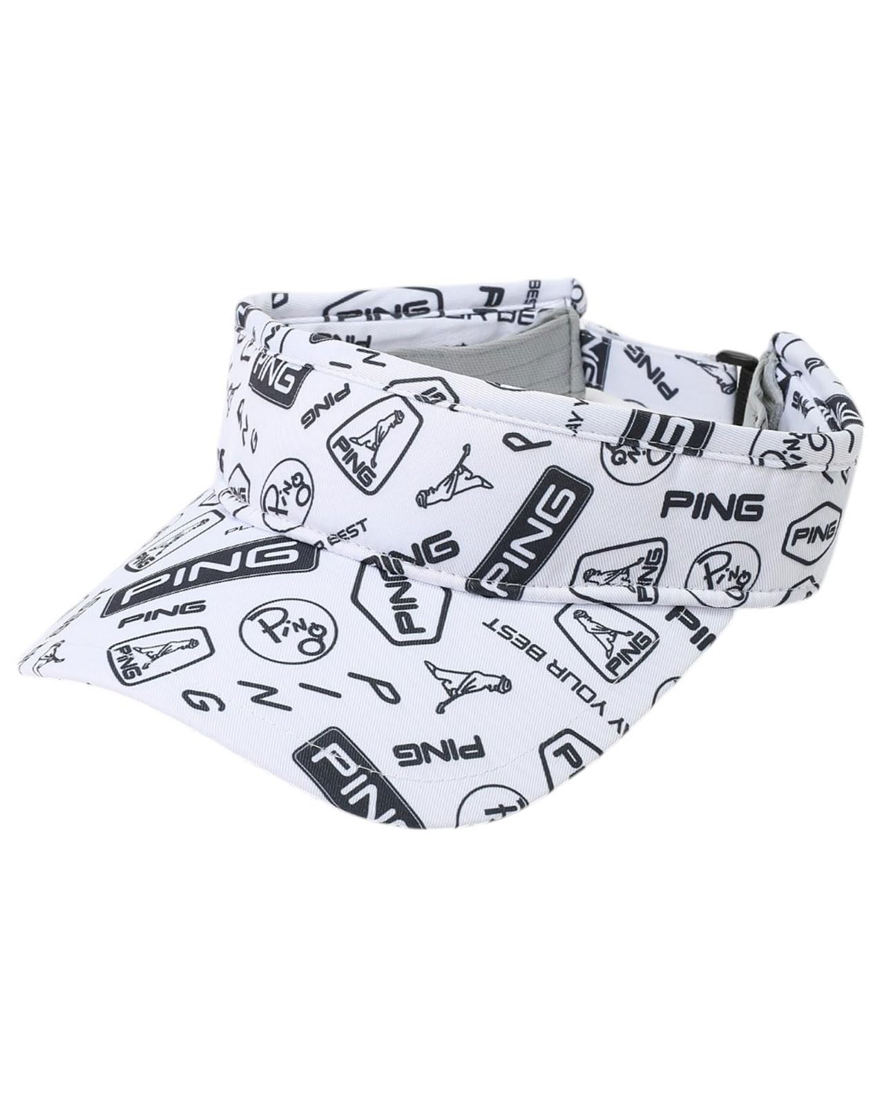 

Регулируемый козырек от солнца для гольфа x Темно-синий FR [Pin Apparel] Женский (Принт по всей поверхности, Размер) / / 622-5187200 030_Белый