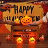 Halloween Pumpkin Handheld Lantern - Luminous Festive Decor for Night Markets