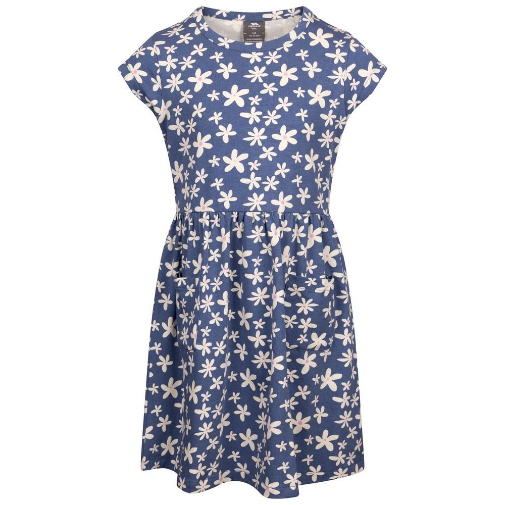 Girls Happiness Heart Short-Sleeved Dress