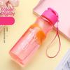 Yousheng 650ML Water Bottle Food Grade Large Capacity Portable Fitness Sports Water Jug with Lanyard Outdoor Supply