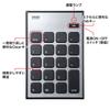 Sanwa Supply NT-MBT23BK Bluetooth Numeric Keypad for Mac