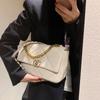 Bag Women'S Foreign Style Shoulder Bag Versatile Messenger Bag Popular Simple Diamond Embroidered Thread Small Square Bag