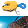 Sheet Metal Lifting Clamp Vertical Plate Clamp 2T 4400LBS 0-30mm Jaw Opening Flat Sheet Metal Clamp for Lifting and Transporting