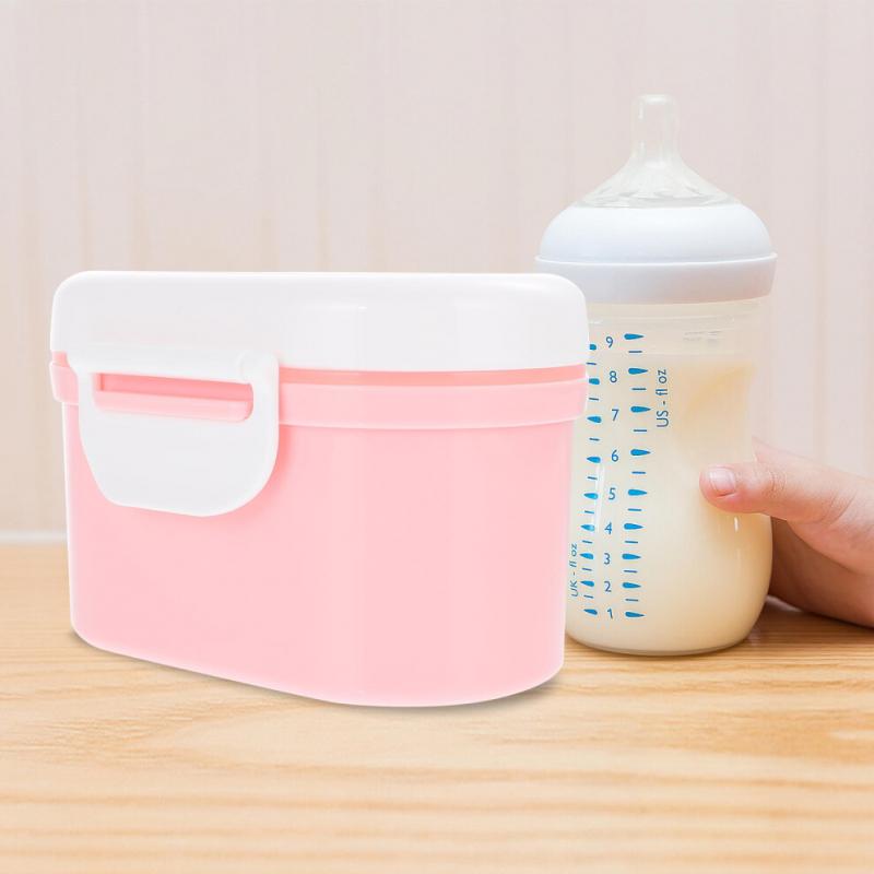 Milk Powder Travel Container Pink Pp 1pcs