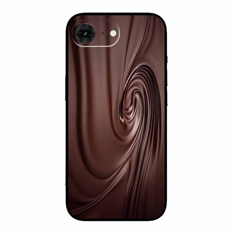 For iPhone 16e 2025 Case 16 E Coque Flowers Black Silicone Soft Back Cover Case For iPhone 16e Phone Cases 6.1" Funda Shockproof