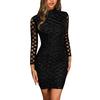 Womens Fashion Sexy Full Sleeve Palid Club Dress