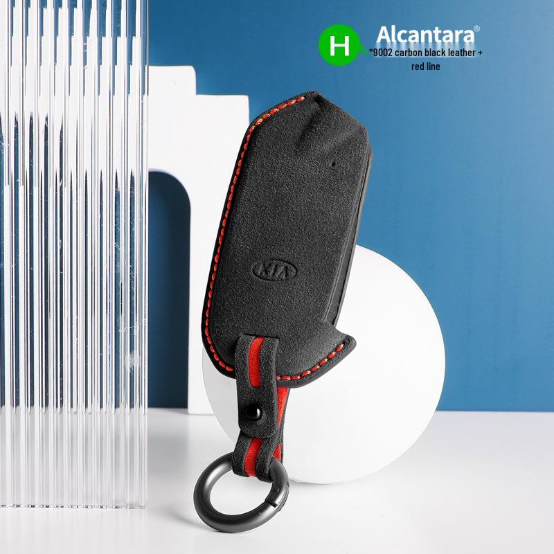 Kia K5/KX3/K2/K3 Alcantara Suede Key Case