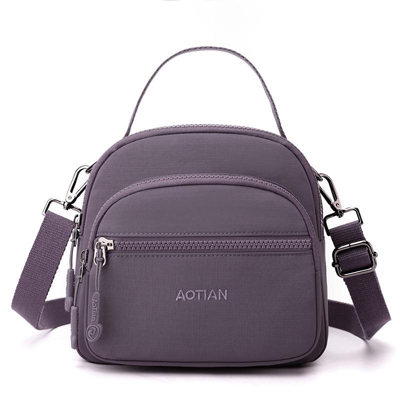 

Женская сумка через плечо, однотонная сумка через плечо фиолетовый