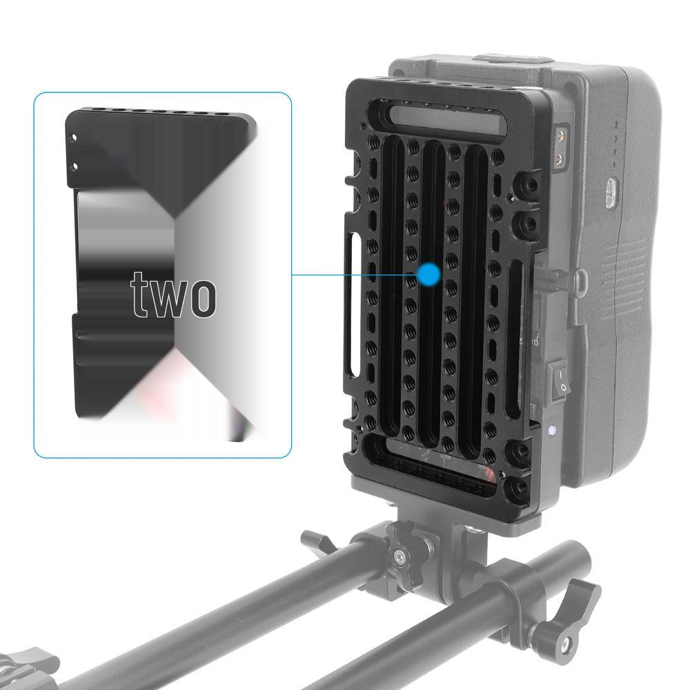 

HDRIG Multi-functional V-Mount Battery Holder & 75-100mm VESA Multi-hole Mounting Plate 75-100MM VESA Mount
