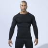 Otafuku Gloves Summer Long Crew Neck Size 4L Men's Innerwear, Sleeve, [Sweat-Wicking, Quick-Drying, Deodorizing, Cool-Touch Compression] JW-623 Black,