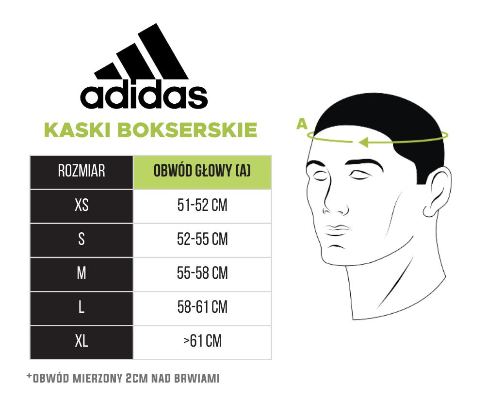 Adidas AIBA zugelassener Boxhelm Rot L