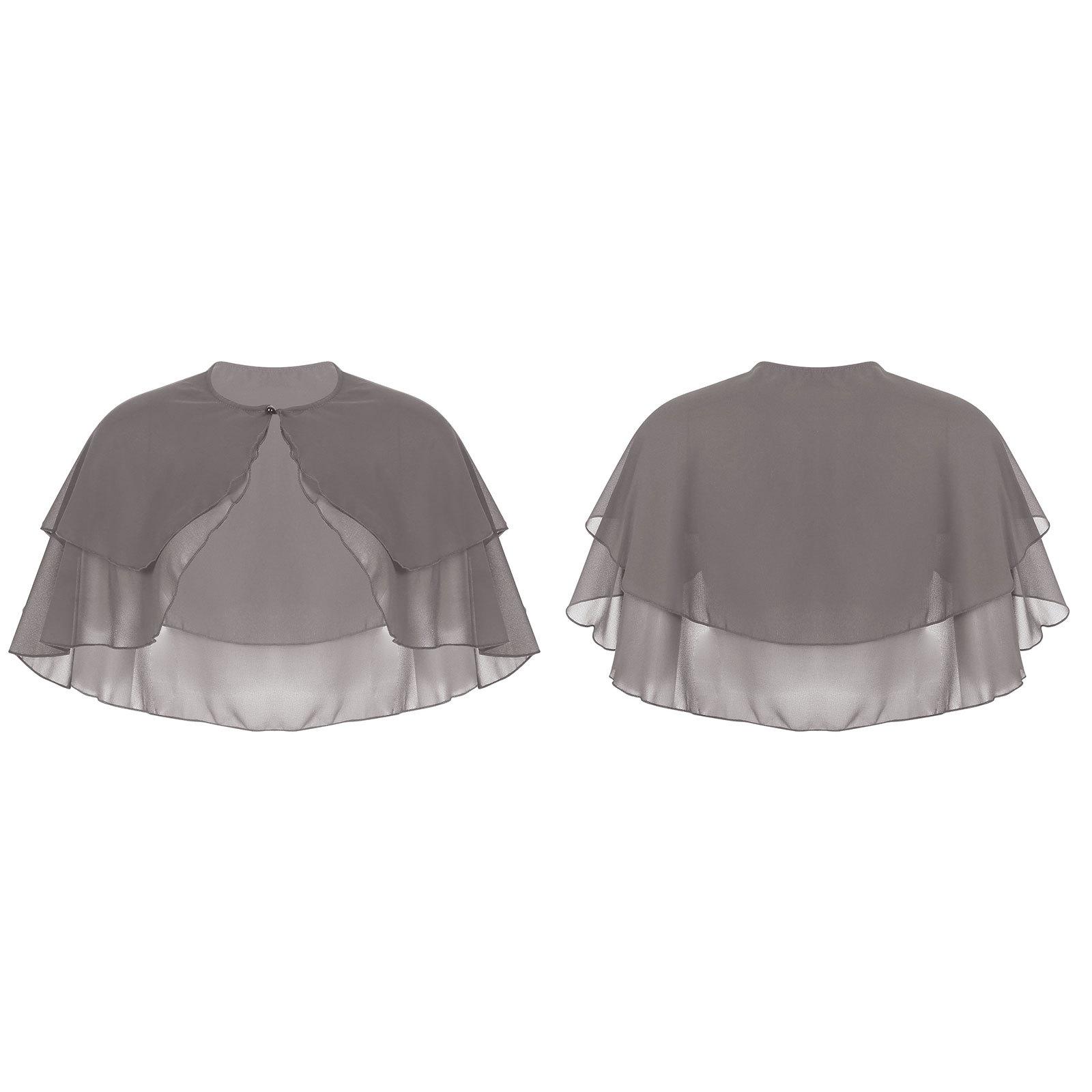 Женская элегантная шифоновая шаль — фото 8