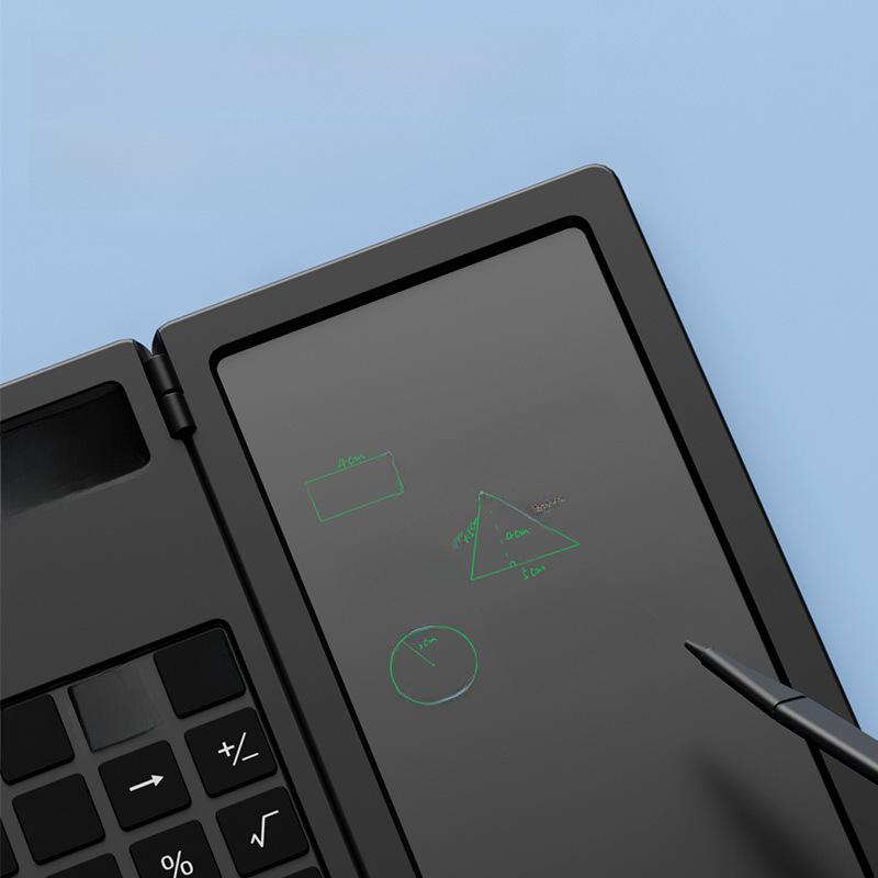 Multifunctional Portable Mini Calculator with Handwriting Board - Perfect for Business, Student, and Office Use