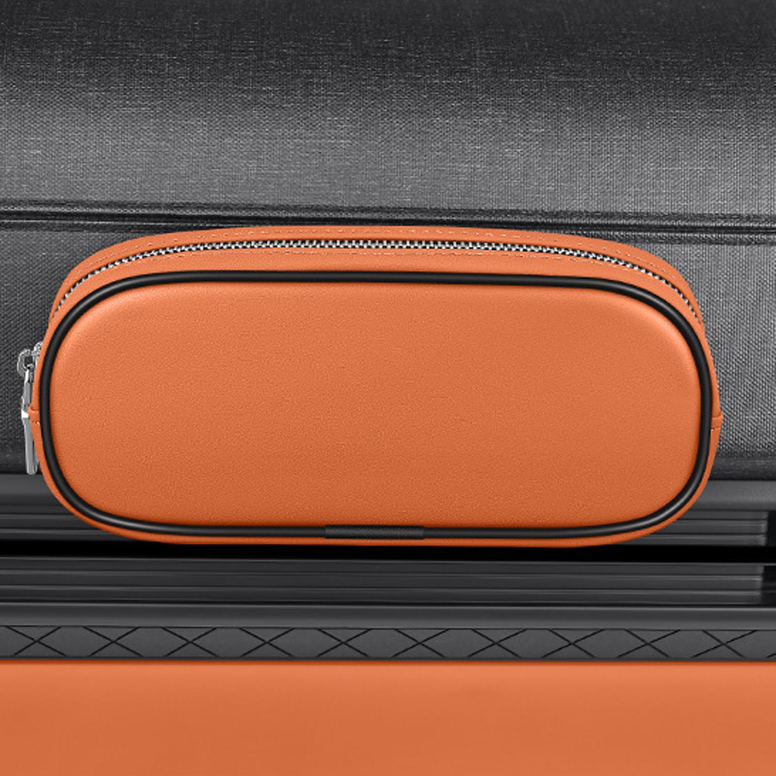 

Multifunctional Car Storage Bag, Magnetic Car Glasses Case One Size шафрановый