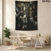 Slipknot Band Wall Tapestry Tapestry Wallmounted Background Cloth Home Decor Homestay Soft Decoration Tapestry Soft
