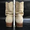 Die El Andalucia Mexico Leder Wildleder Western Pecos Stiefel Damen 23 beige(GEBRAUCHT)