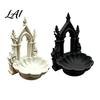 Retro Ring Display 3D Printed Gothic Arch Jewelry Tray Medieval Church Style Trinket Vintage Holder Dish Decorative Tray for Rings Earrings Desktop