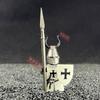 Medieval Hospitaller Teutonic Knights Building Blocks DIY Mini Action Toy Figures Assemble Bricks Children Toys Gifts Series 3