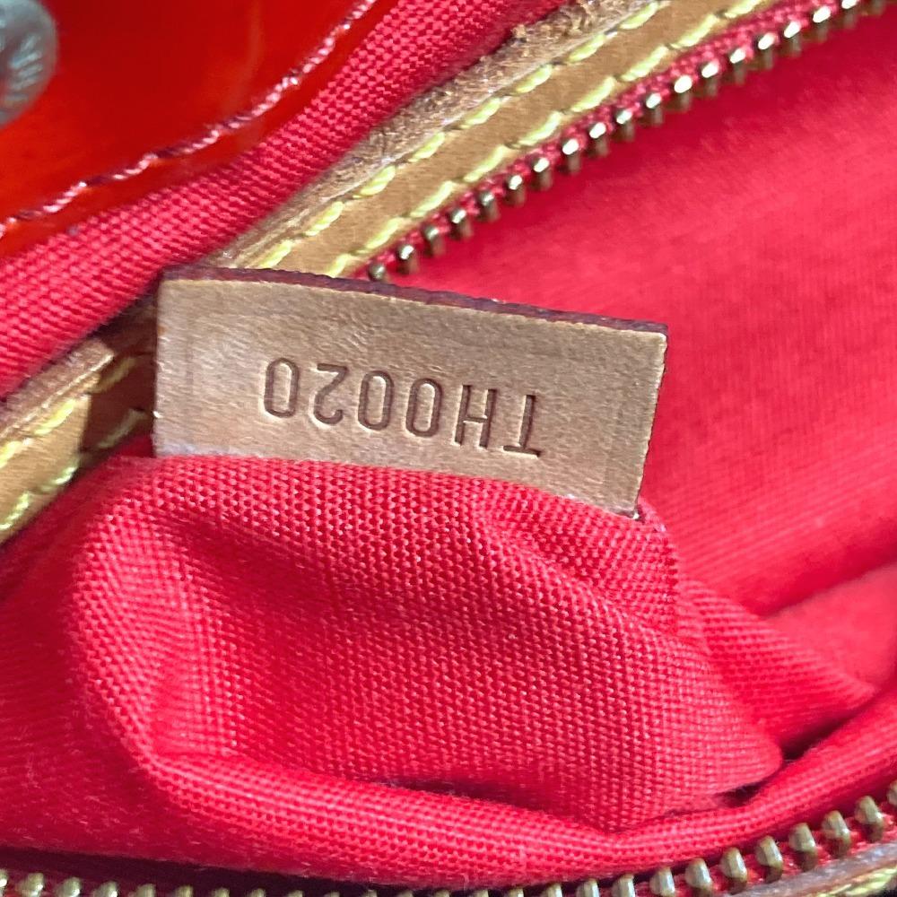 Louis Vuitton M91086  MonogramVernis Lead MM Vertical Tote Bag Shoulder Bag