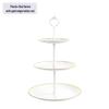 Jiante Minimalist 3-Tier Rotatable Fruit Plate