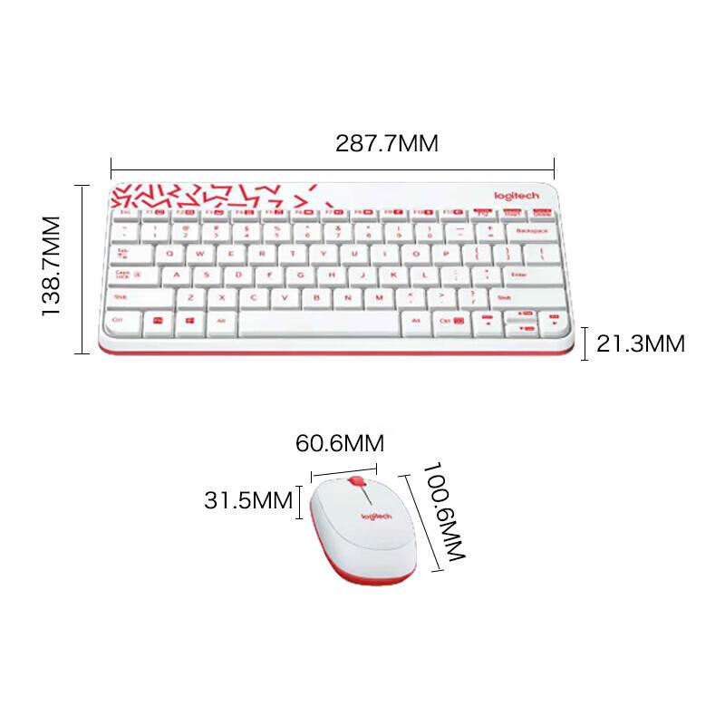 Logitech MK240 Nano Wireless Keyboard and Mouse Combo