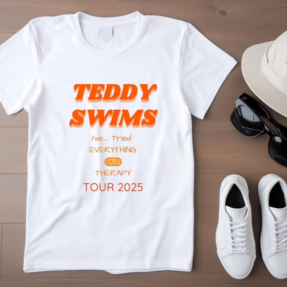 Teddy Swims I’ve Tried Everything But Therapy 2025 Tour Shirt Unisex Unisex T-Shirt XL