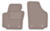 Beige Front Floor Mats For: Seat Altea XL Minivan (2006-08.2008)
