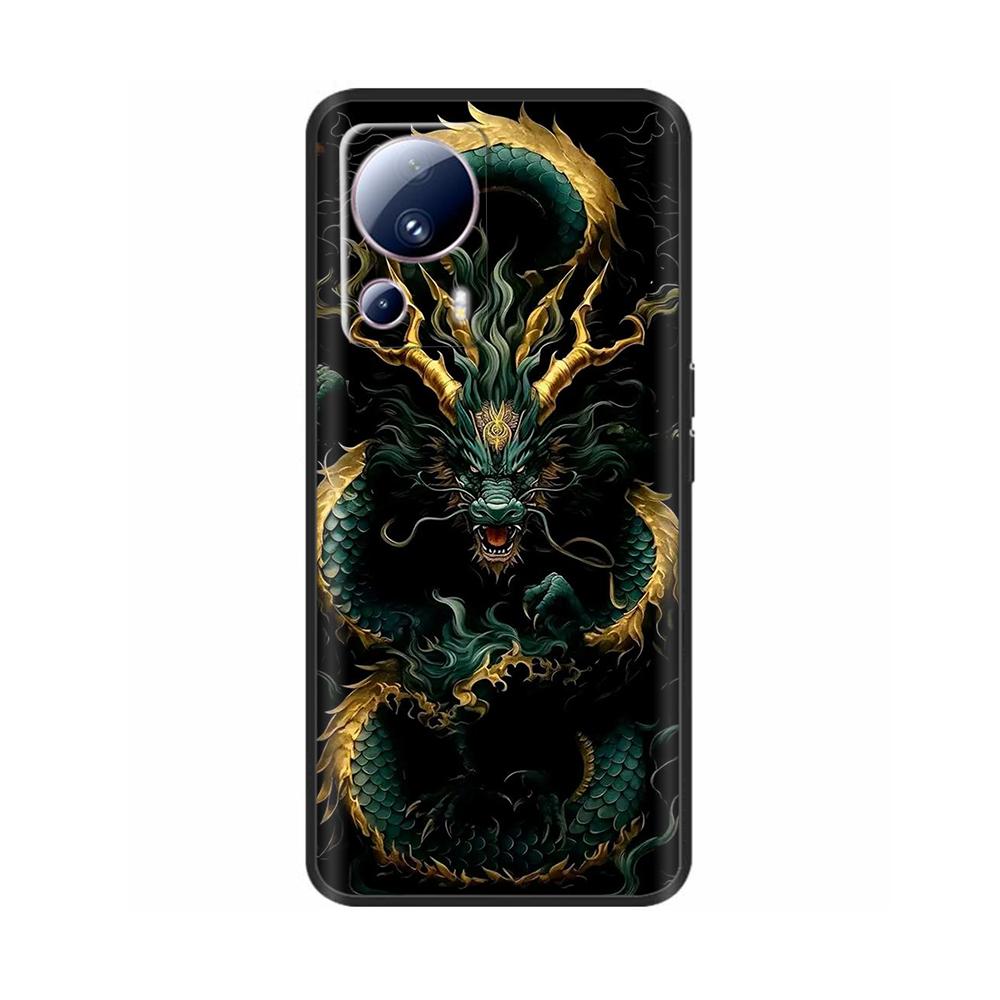For Xiaomi 13 Lite Case For Xiaomi Mi 13 Lite 5G Flower Soft Liquid Silicone Cover For Xiaomi13lite Protection Back Cover Fundas
