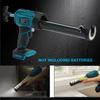 Electric Cordless Caulking Gun with LED Light for Makita 20V Battery Silicone Gun Seal Tool Household Glass Glue Gun for Filling