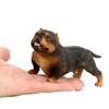 Ornaments Simulation Bulldog Animal Model Pitbull Figurine Bulldog Model  Home Decoration