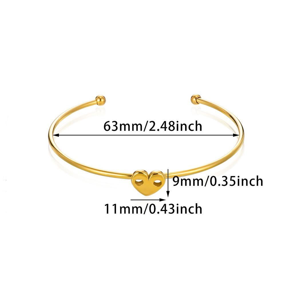 Hugging Stainless Steel Bracelet For Women Gold Color Shell Summer Waterproof Cuff Bangles Bracelets Flower Jewelry Accessories
