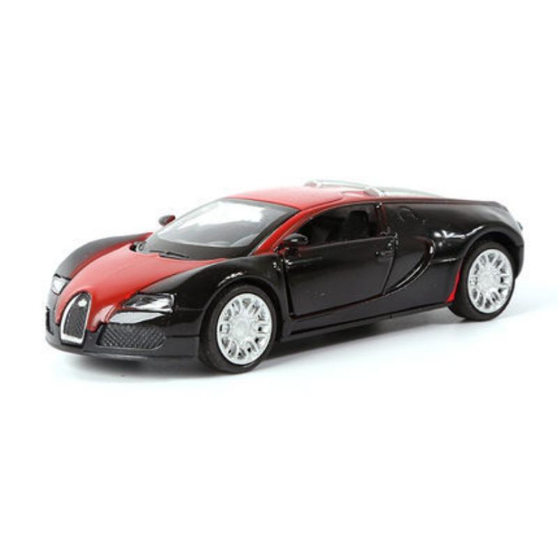

1/36 Bugatti Sports Car High Simulation Diecast Metal Alfalyvía Model Car Pull Back Collection Kids Toy Gifts чёрный
