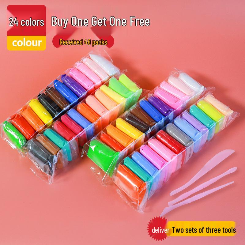 Ultra Light Clay Set: 36 Color Children's Modeling & Space-Themed Crystal Clay for DIY Figurines