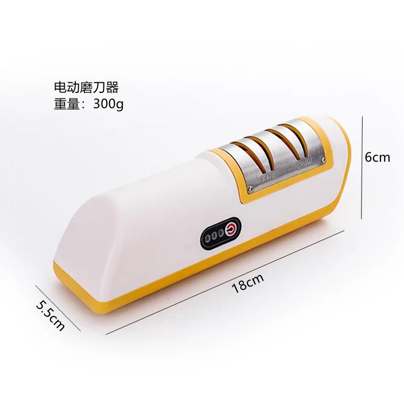 Kitchen Electric Knife Sharpener Multifunctional Automatic Professional 4 Gears Electric Knife Sharpener Kitchen Accessories