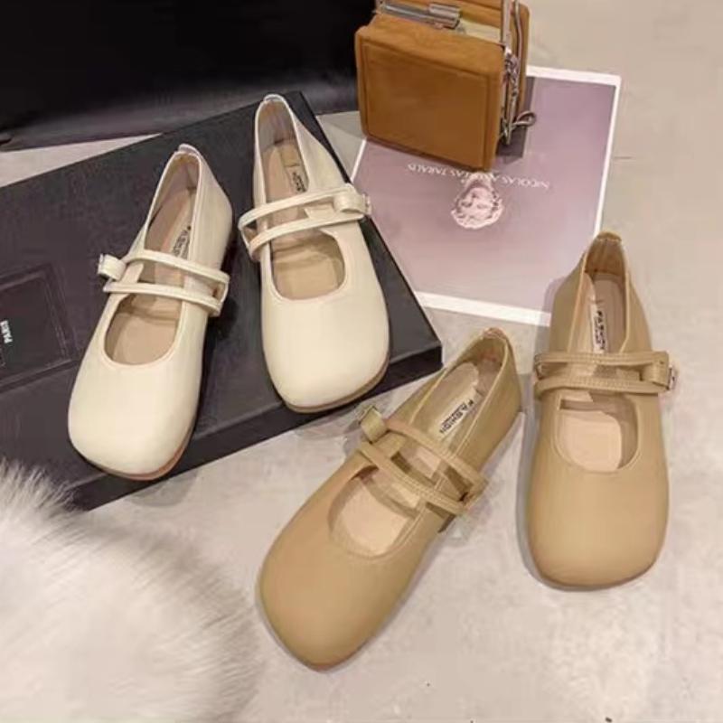 Japanese Style Lolita Gothic Woman Flats Mary Jane with Straps Wholesale Popular Low Price High Quality Fashion Shoes for Women