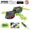 Rechargeable Wall Climbing Rc Lizard Toy Remote Control With Led Eyes Climber Gecko Robot Toy Realistic