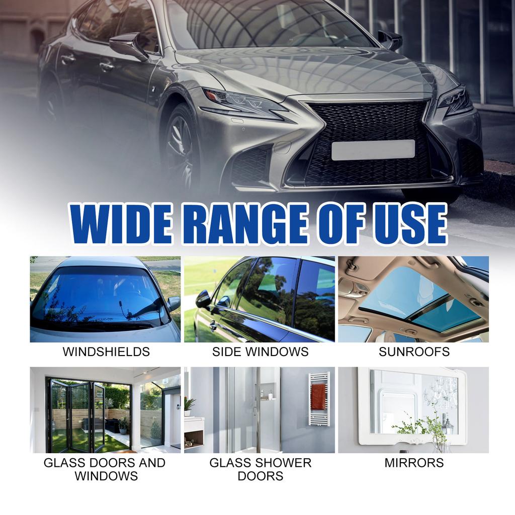 Car Window Glass Cleaner Windshield Oil Film Cleaner Remover Window Glass Water Repellents Coating Paste