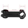 Aluminium Alloy High Strength Black Simple Generous Safer Riding Road Bike Stem Mountain Bicycle Cycling