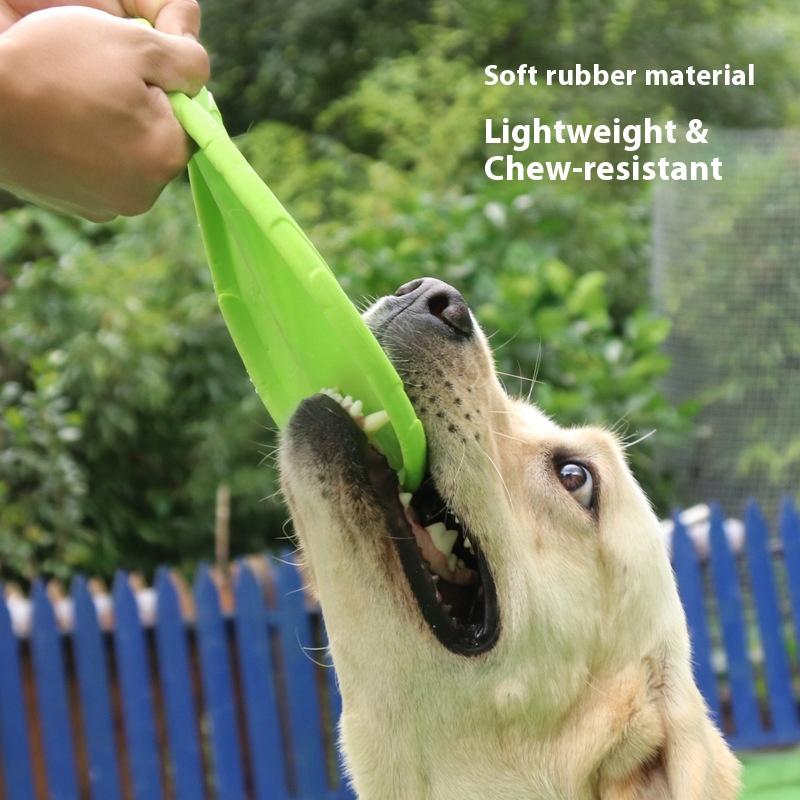 Meianju dog Frisbee, pet toy wholesale interactive toy pet Frisbee floating water bite resistance recovery training