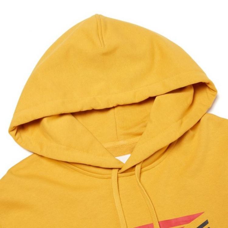 Vans Logo Print Pullover Hoodie Unisex Hoodie Yellow VN0A4BQW50X